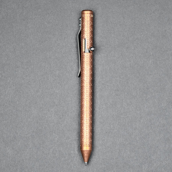 Fellhoelter x URBAN TiBolt Full Size - Seigaiha Copper