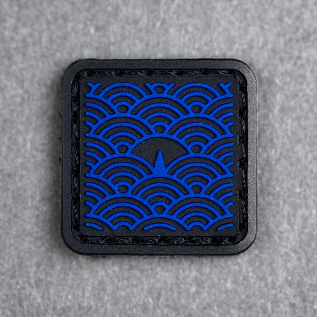 Found at Sea Seigaiha RE Patch - Blue Waves