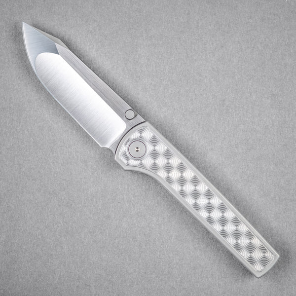 URBAN Miso - Circle Seigaiha Titanium w/ Compound Hollow M390