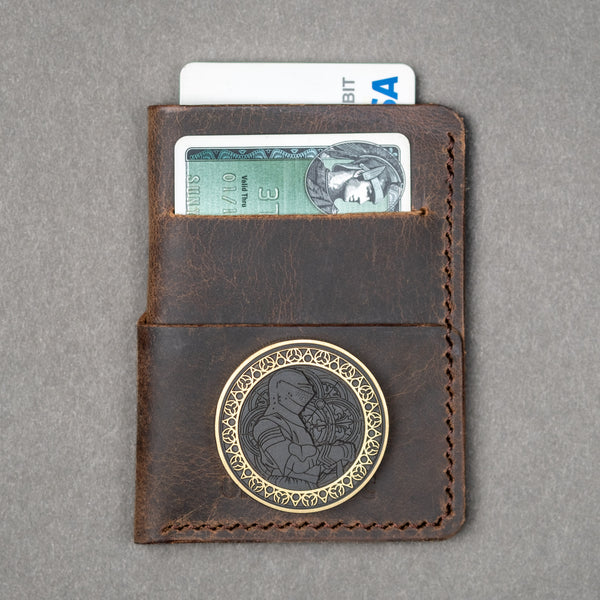 Lex Wallet - Tan Full-Grain Buffalo Leather