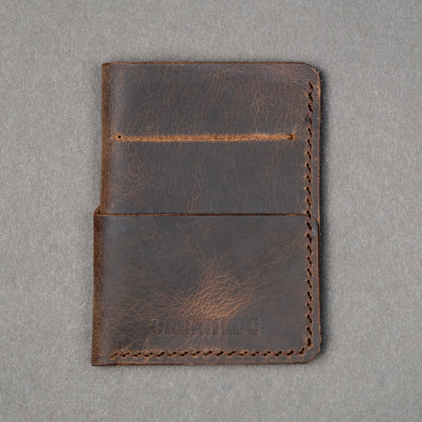 Lex Wallet - Tan Full-Grain Buffalo Leather