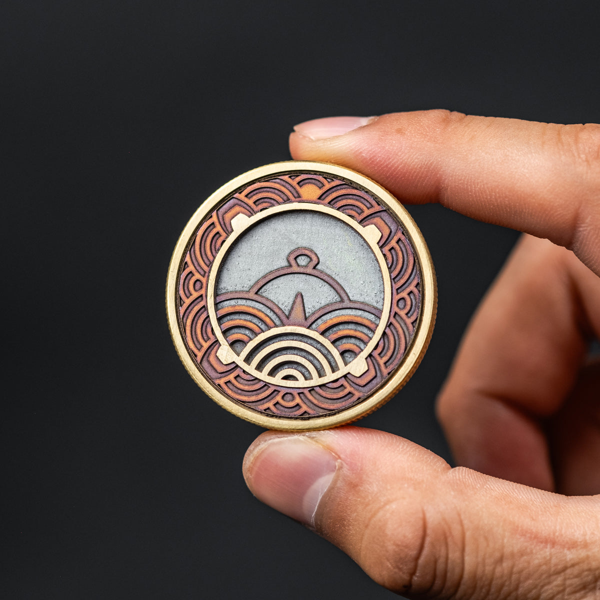 Limitless Engraver x URBAN Seigaiha Mandala Coin
