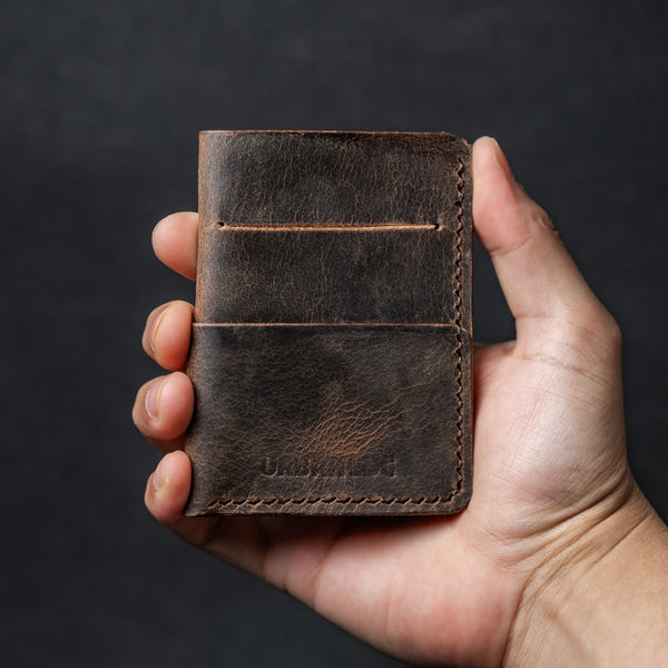 Lex Wallet - Tan Full-Grain Buffalo Leather