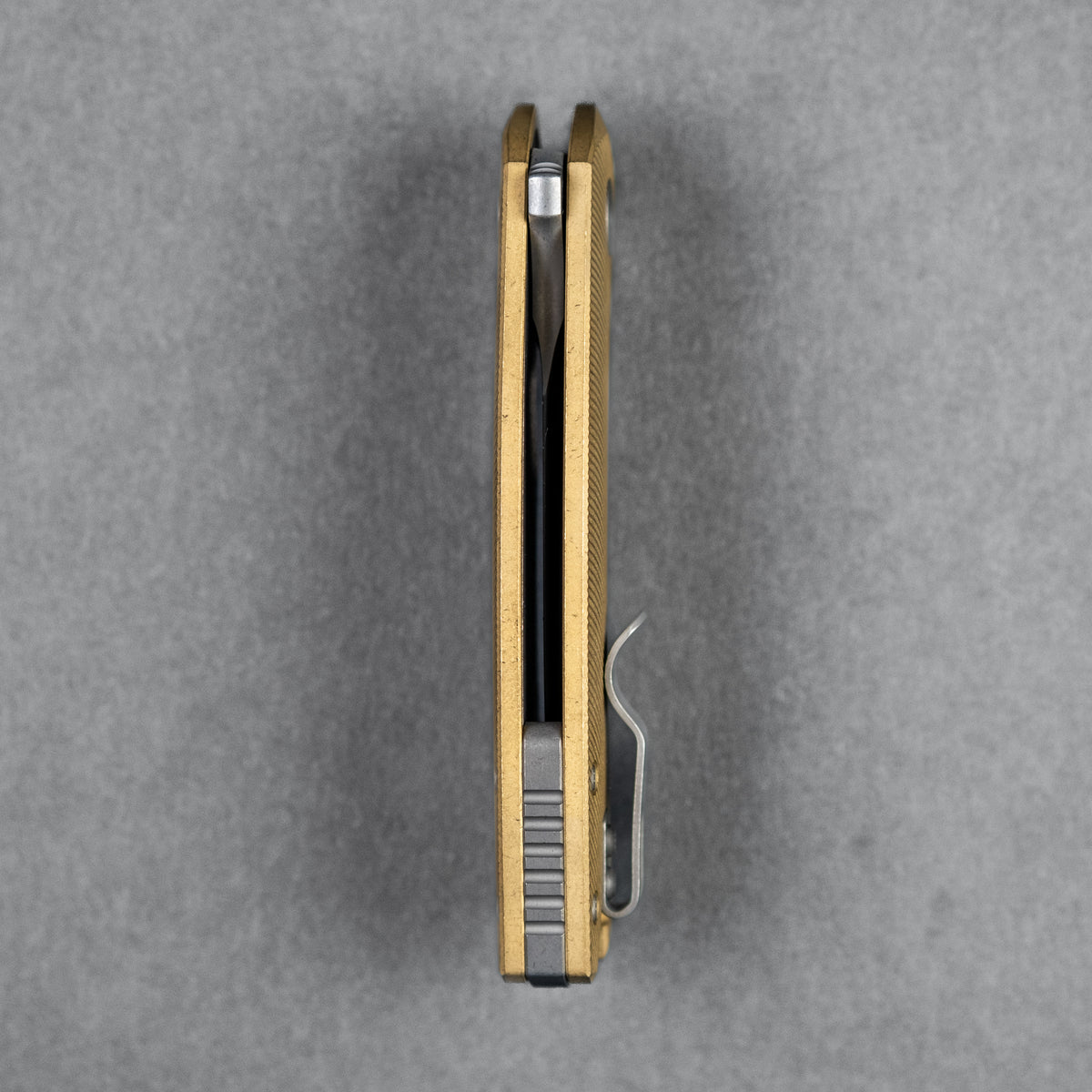 URBAN Becerro - Darkwashed Magnacut & Stonewashed Brass w/ Micro Milling