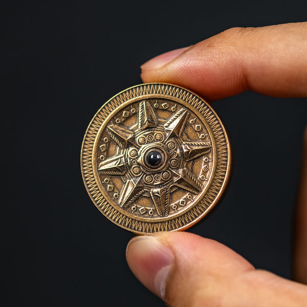 Astronomer Double Spinning Coin - Bronze - URBAN EDC®