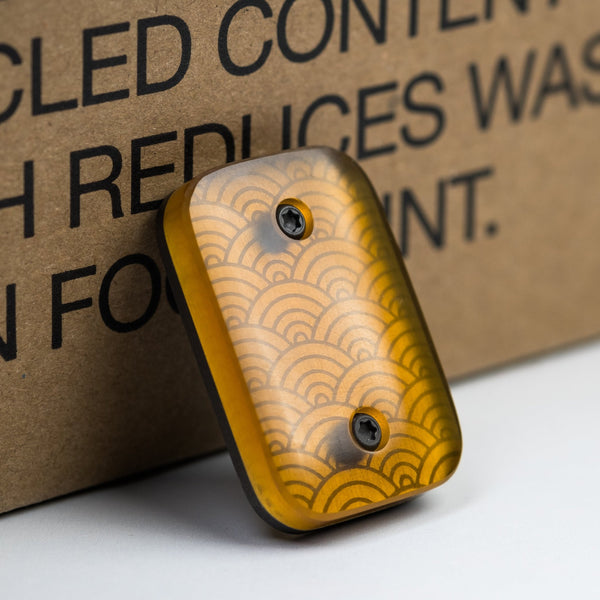 Ben Krein Worry Stone - Ultem Seigaiha Fusion (Custom) - URBAN EDC®