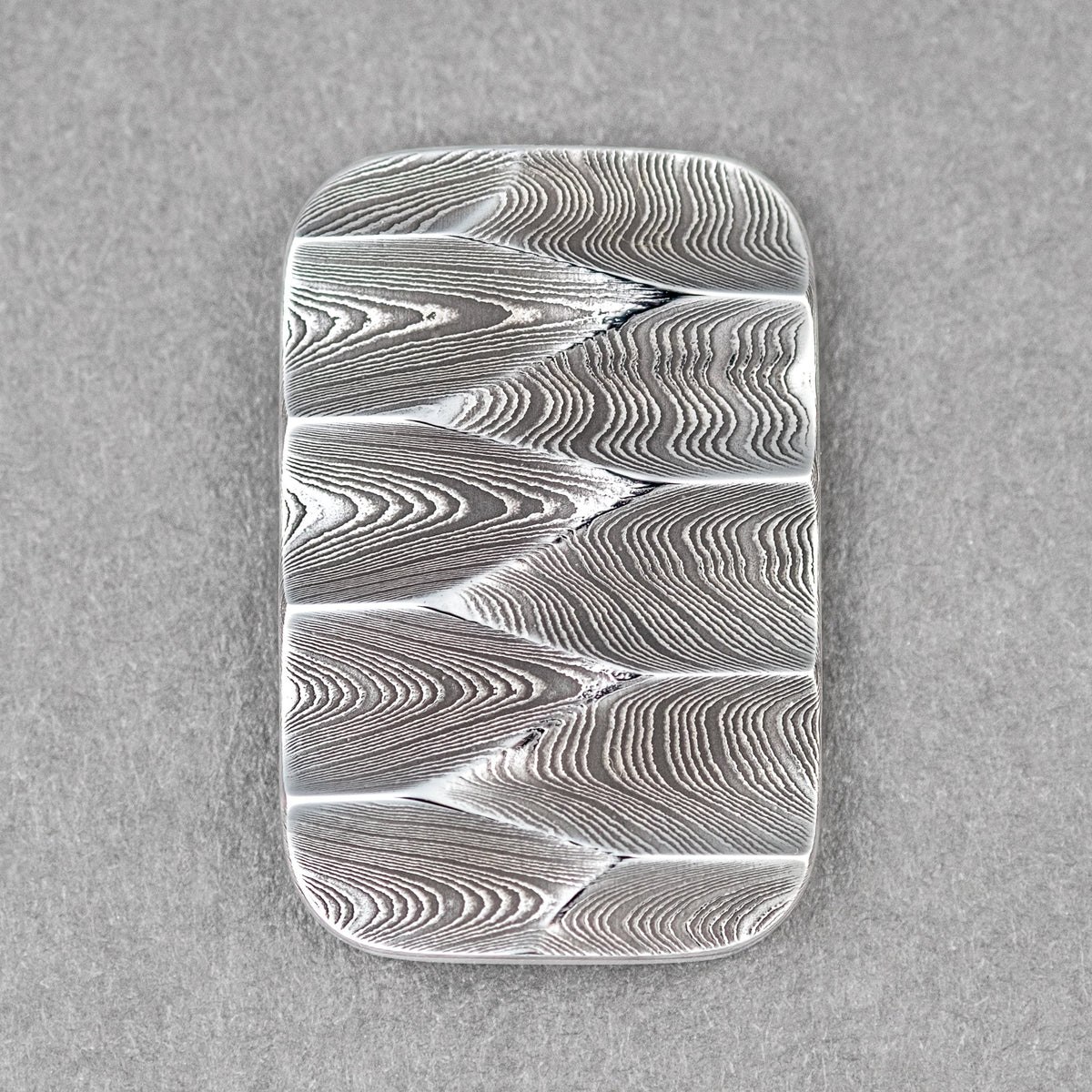 Ben Krein x URBAN Worry Stone - Damascus Sculpted - URBAN EDC®