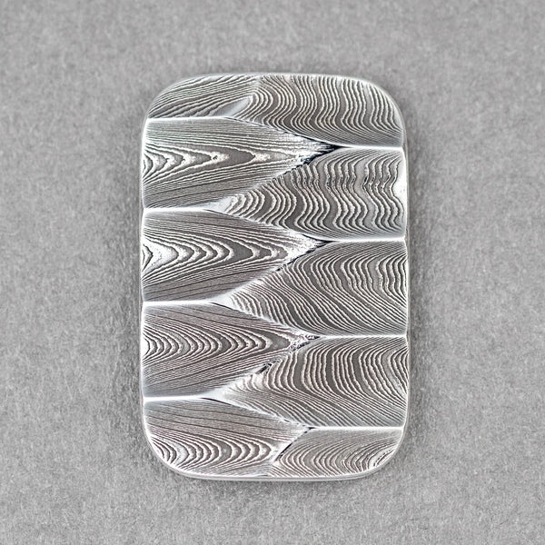 Ben Krein x URBAN Worry Stone - Damascus Sculpted - URBAN EDC®