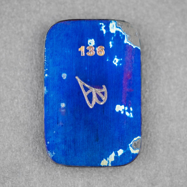 Ben Krein x URBAN Worry Stone - Dark Ti Sculpted - URBAN EDC®