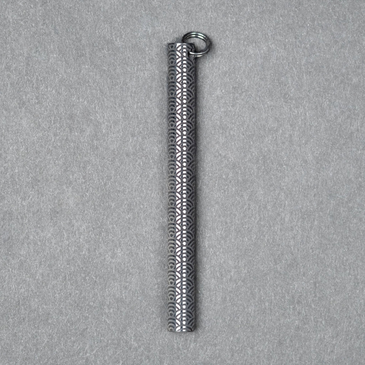 Blank Forces x URBAN CHROMA Titanium EDC Ink Keychain Pen - Seigaiha - URBAN EDC®