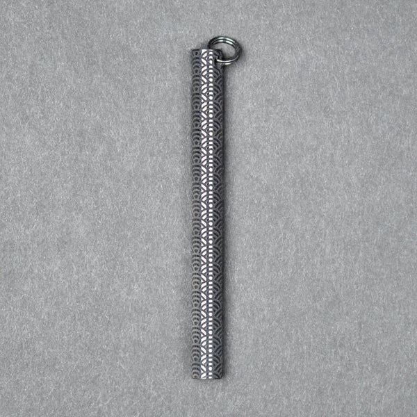 Blank Forces x URBAN CHROMA Titanium EDC Ink Keychain Pen - Seigaiha - URBAN EDC®