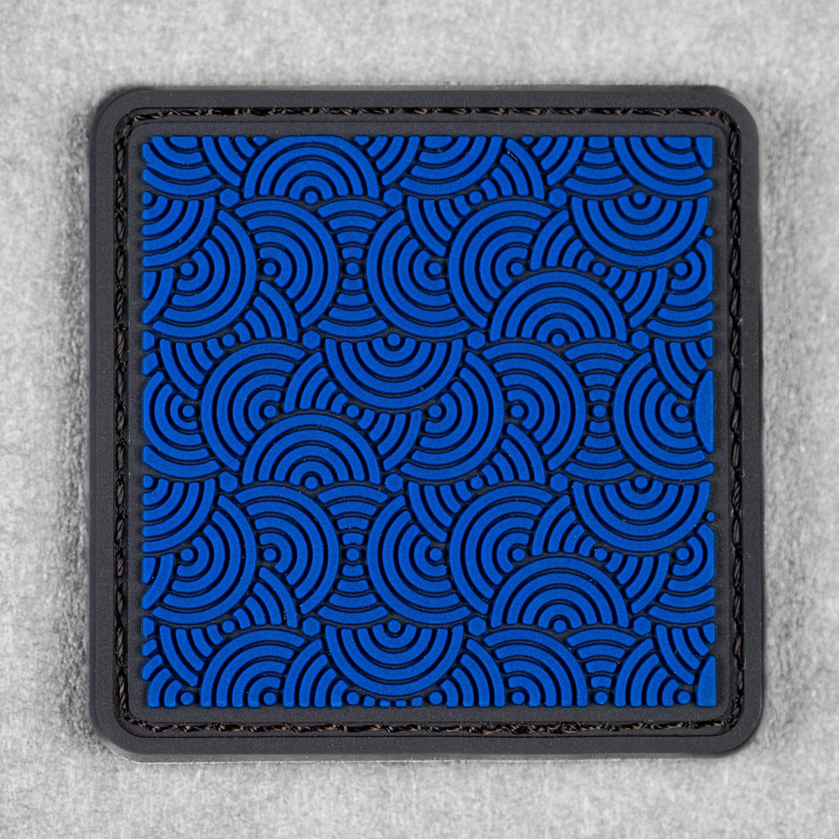 Chaos Seigaiha™ RE Patch - Black & Blue - 2x2 - URBAN EDC®