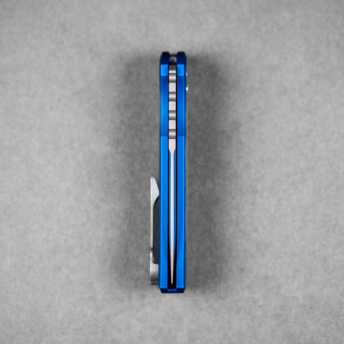Chaves x Pro - Tech x URBAN Redencion 229 - Stonewashed S35VN & Blue Aluminum w/ Chaos Seigaiha™ - URBAN EDC®