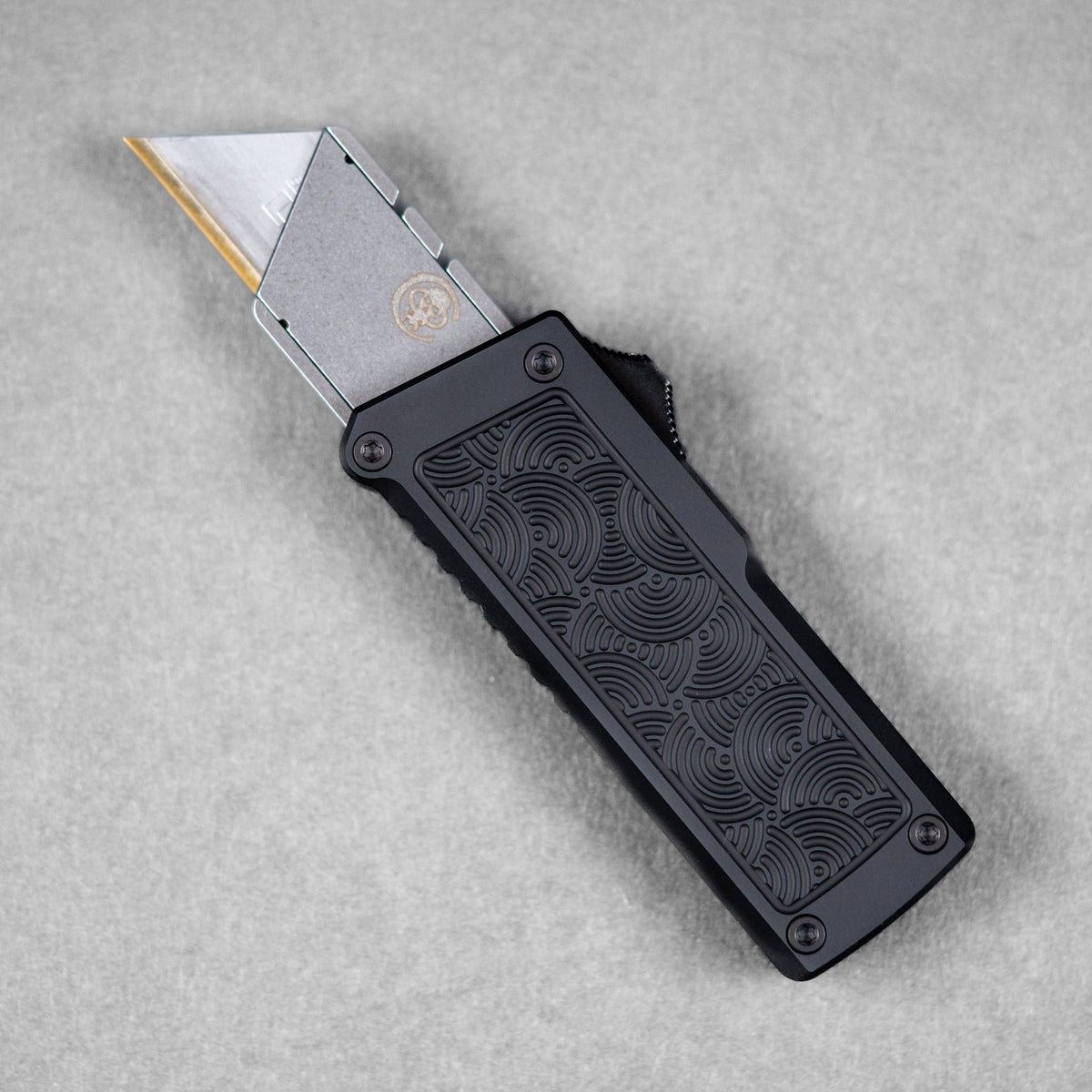 Chaves x URBAN CHUB OTF w/ Aluminum Chaos Seigaiha™ - Black - URBAN EDC®