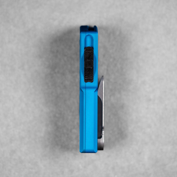 Chaves x URBAN CHUB OTF w/ Aluminum Chaos Seigaiha™ - Royal Blue - URBAN EDC®