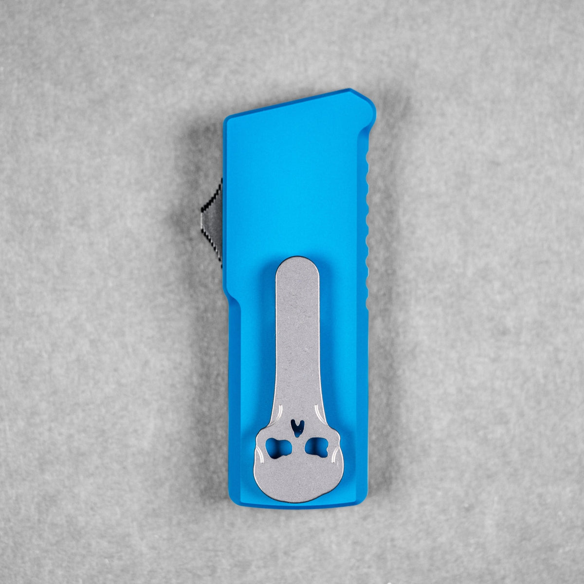 Chaves x URBAN CHUB OTF w/ Aluminum Chaos Seigaiha™ - Royal Blue - URBAN EDC®