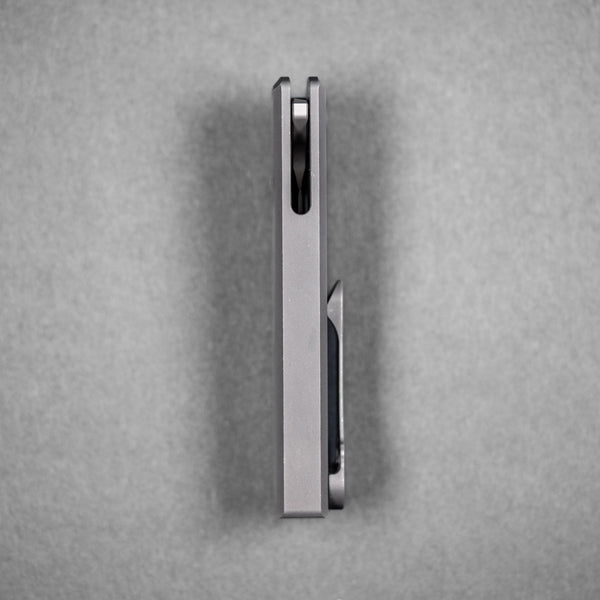 Chaves x URBAN NTAK Integral - Dark Stonewash M390 w/ Dark Stonewash Titanium Chaos Seigaiha™ - URBAN EDC®