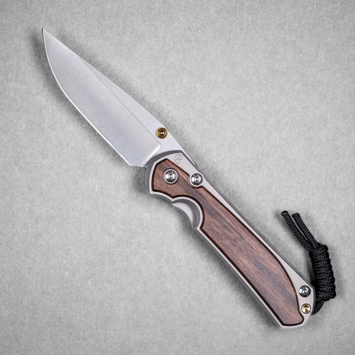 Chris Reeve Large Sebenza 31 Drop Point - Magnacut & Glass Blasted Titanium w/ Macassar Ebony Inlay - URBAN EDC®