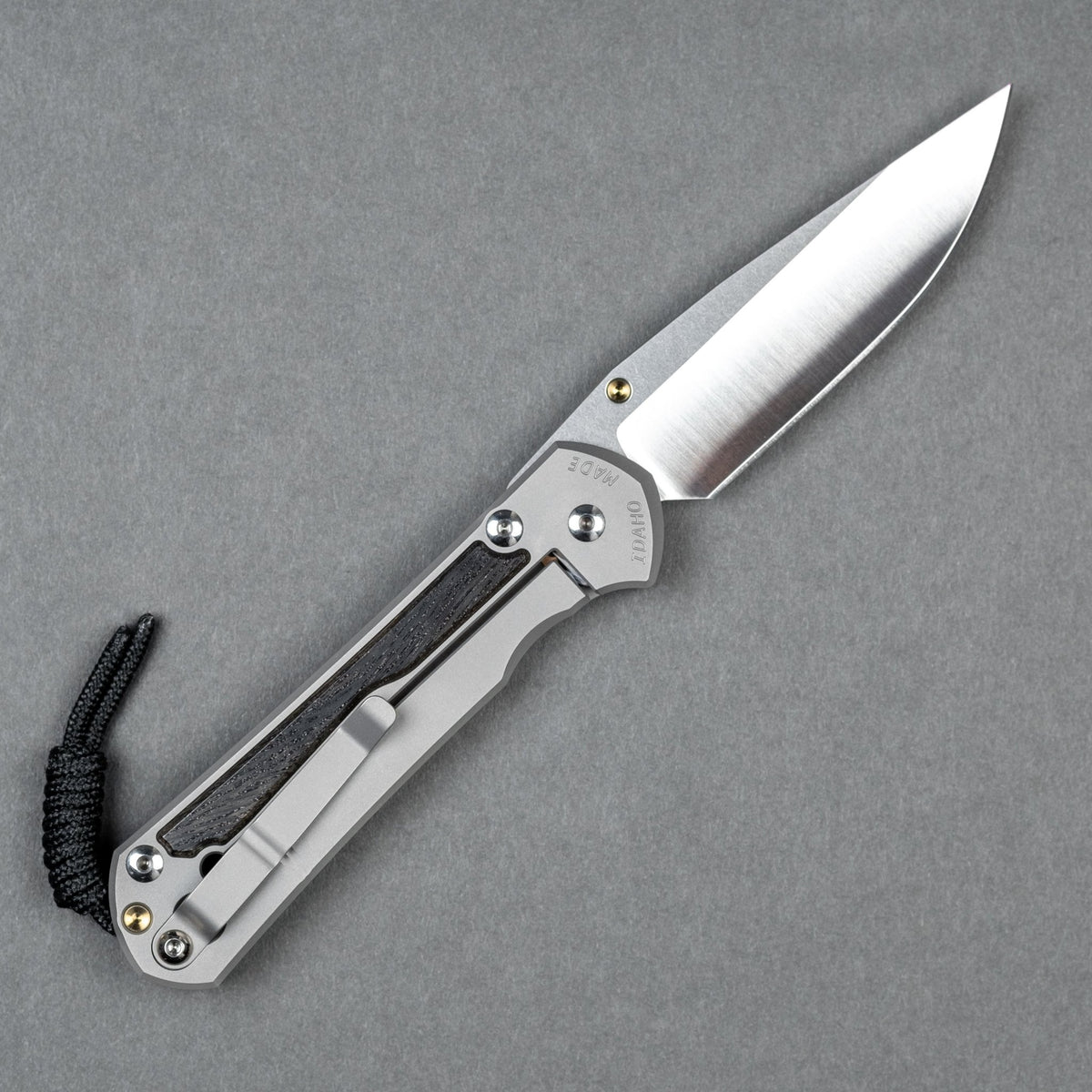 Chris Reeve Large Sebenza 31 - Polished Drop Point w/ Bog Oak Inlay - URBAN EDC®