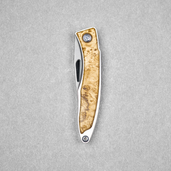 Chris Reeve Mnandi - Drop Point Magnacut w/ Box Elder Inlay - URBAN EDC®