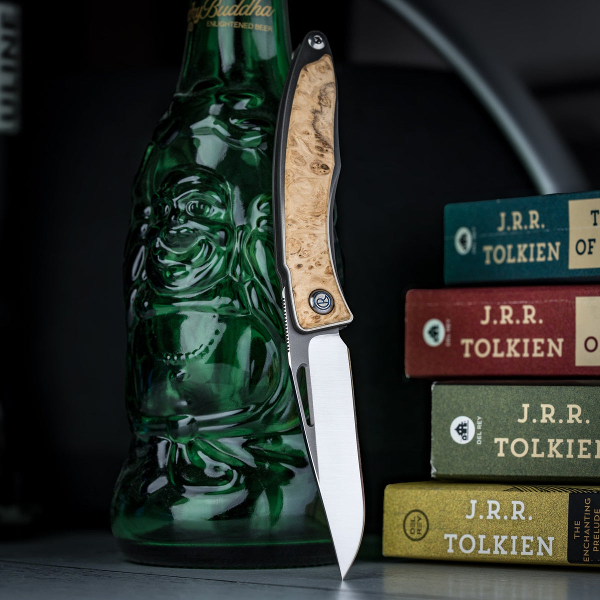 Chris Reeve Mnandi - Drop Point Magnacut w/ Box Elder Inlay - URBAN EDC®