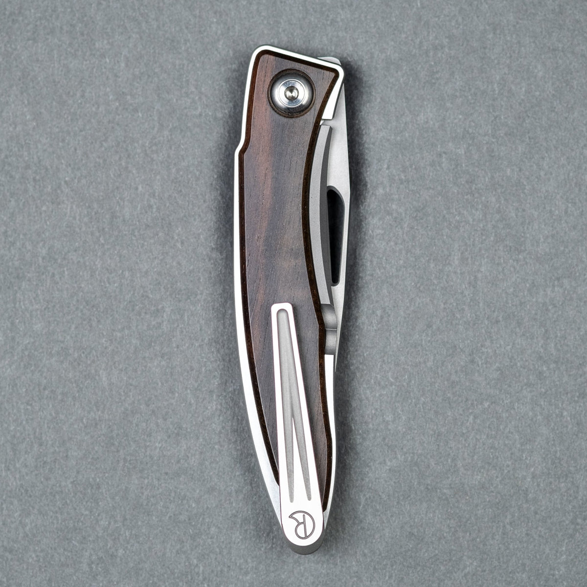 Chris Reeve Mnandi Macassar Ebony Inlay Drop Point - URBAN EDC®