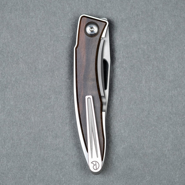 Chris Reeve Mnandi Macassar Ebony Inlay Drop Point - URBAN EDC®