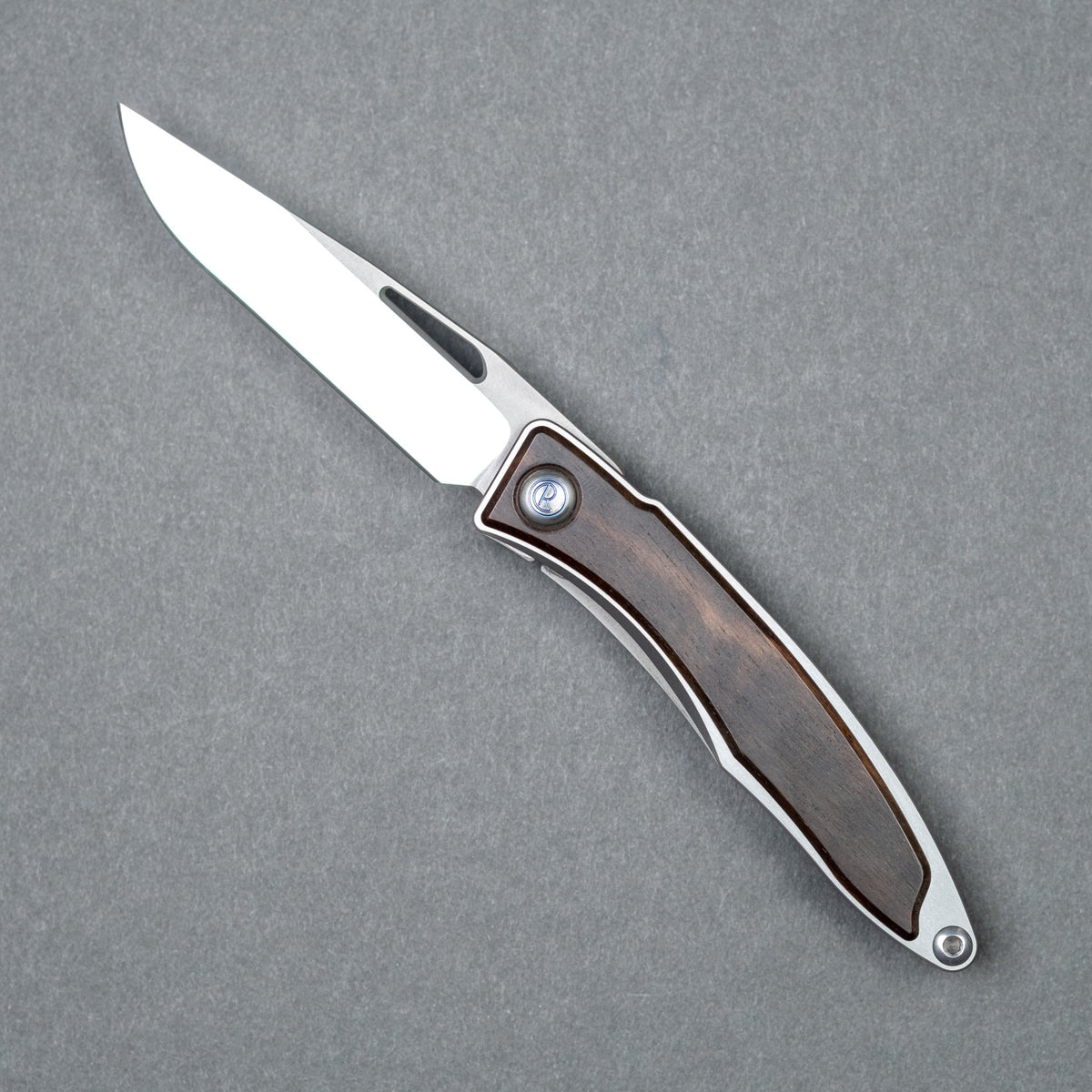 Chris Reeve Mnandi Macassar Ebony Inlay Drop Point - URBAN EDC®