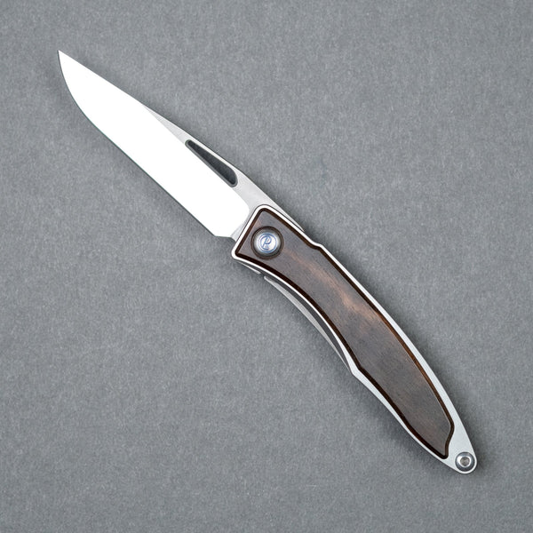 Chris Reeve Mnandi Macassar Ebony Inlay Drop Point - URBAN EDC®