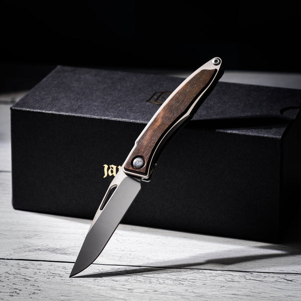 Chris Reeve Mnandi Macassar Ebony Inlay Drop Point - URBAN EDC®