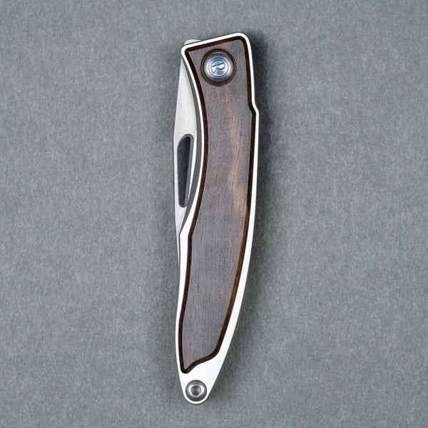 Chris Reeve Mnandi Macassar Ebony Inlay Drop Point - URBAN EDC®