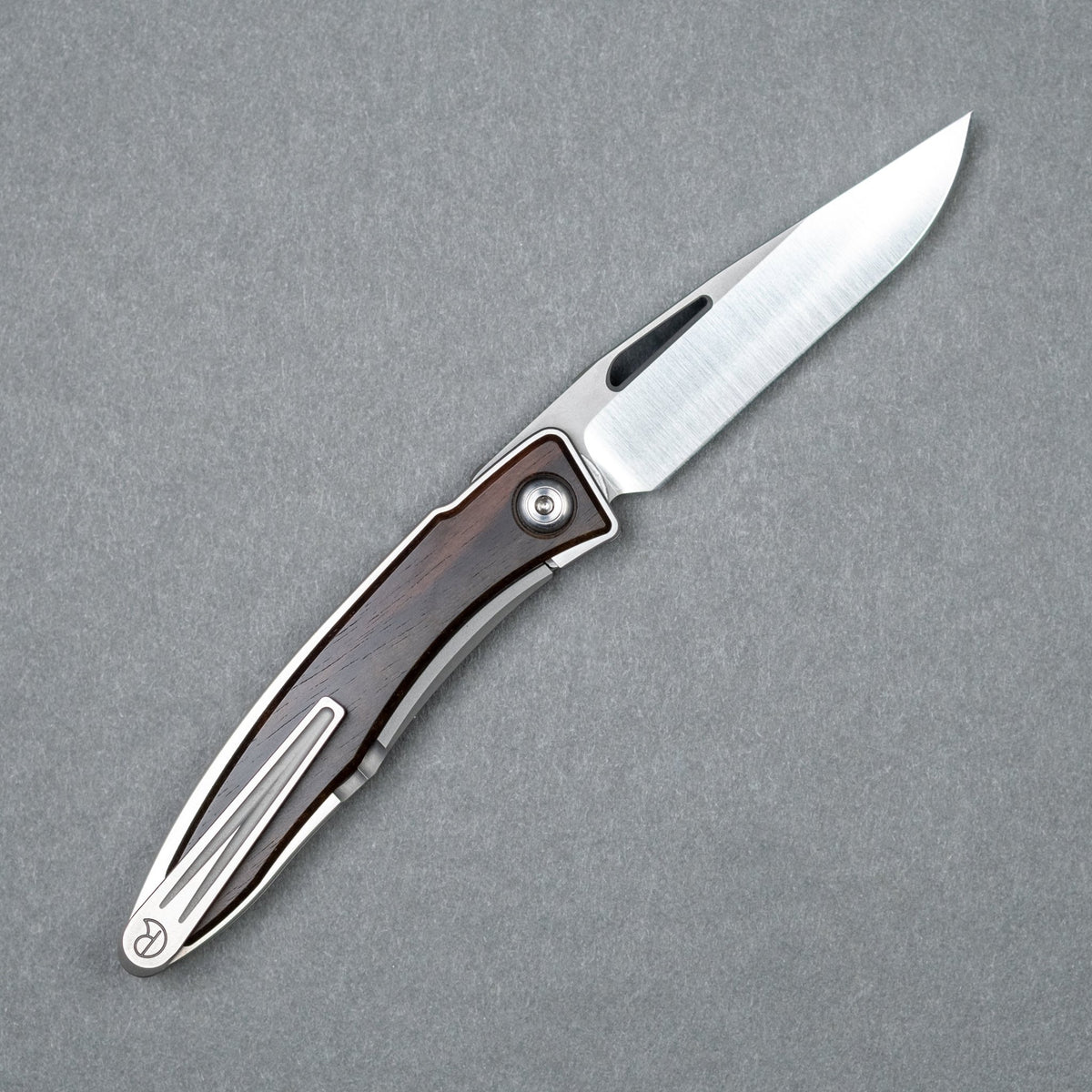 Chris Reeve Mnandi Macassar Ebony Inlay Drop Point - URBAN EDC®