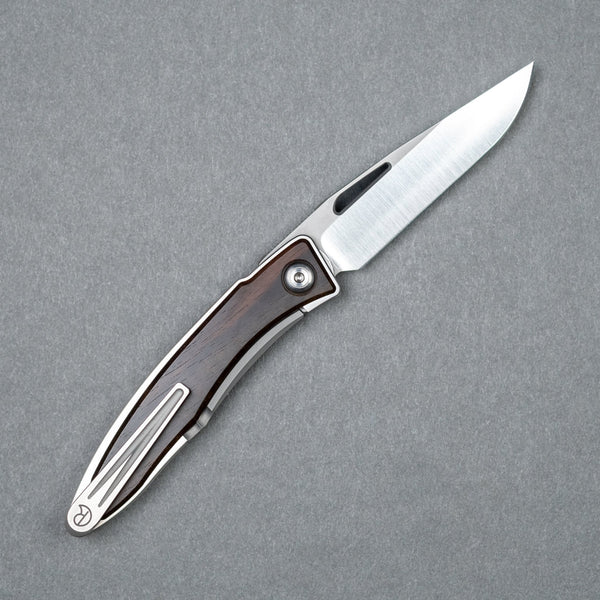 Chris Reeve Mnandi Macassar Ebony Inlay Drop Point - URBAN EDC®