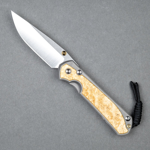 Chris Reeve Small Sebenza 31 Drop Point w/ Box Elder Inlay - URBAN EDC®