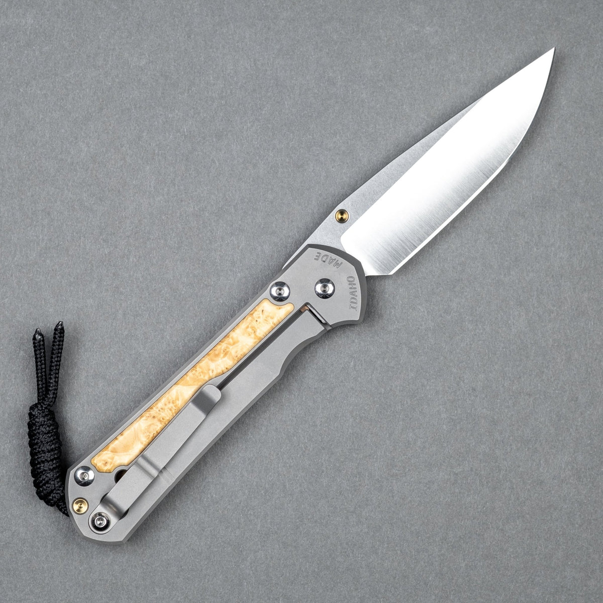 Chris Reeve Small Sebenza 31 Drop Point w/ Box Elder Inlay - URBAN EDC®