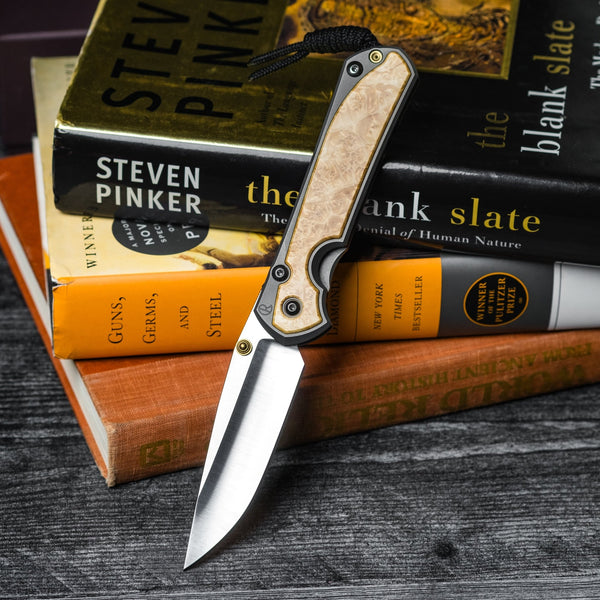 Chris Reeve Small Sebenza 31 Drop Point w/ Box Elder Inlay - URBAN EDC®
