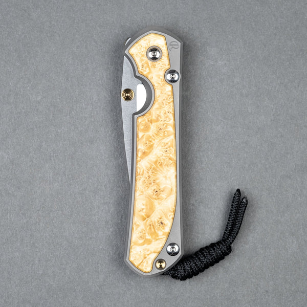 Chris Reeve Small Sebenza 31 Drop Point w/ Box Elder Inlay - URBAN EDC®