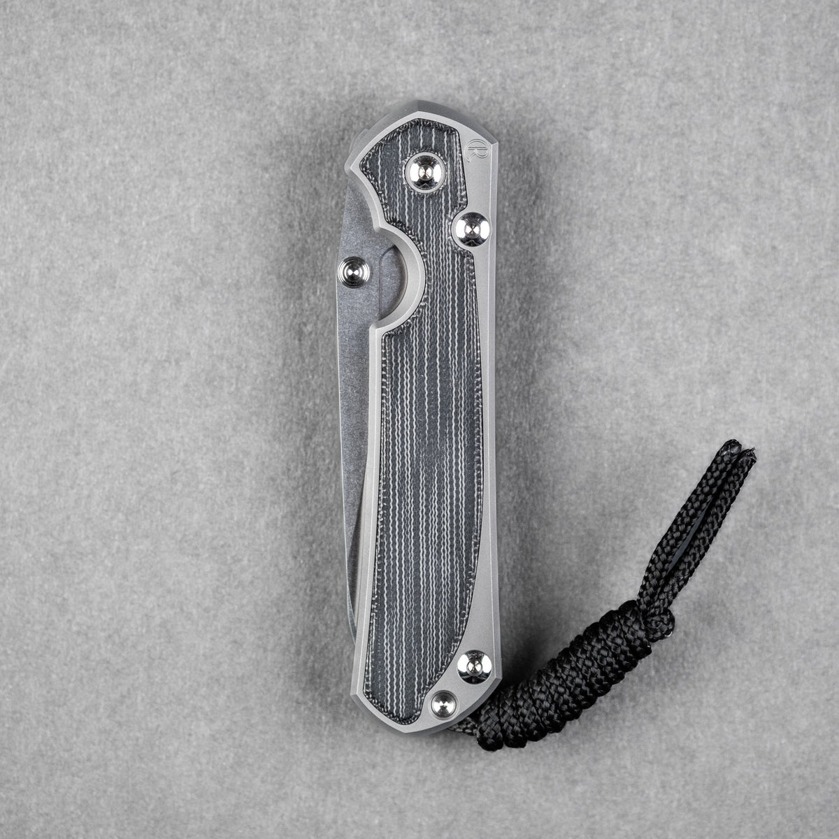 Chris Reeve Small Sebenza 31 - Insingo Magnacut & Glass Blasted Titanium w/ Black Canvas Micarta Inlay - URBAN EDC®