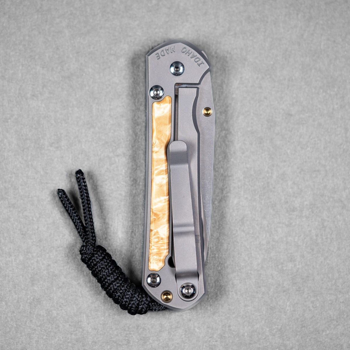 Chris Reeve Small Sebenza 31 - Insingo Magnacut & Glass Blasted Titanium w/ Box Elder - URBAN EDC®