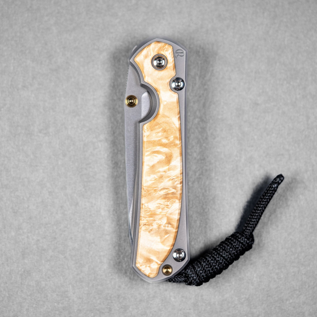 Chris Reeve Small Sebenza 31 - Insingo Magnacut & Glass Blasted Titanium w/ Box Elder - URBAN EDC®