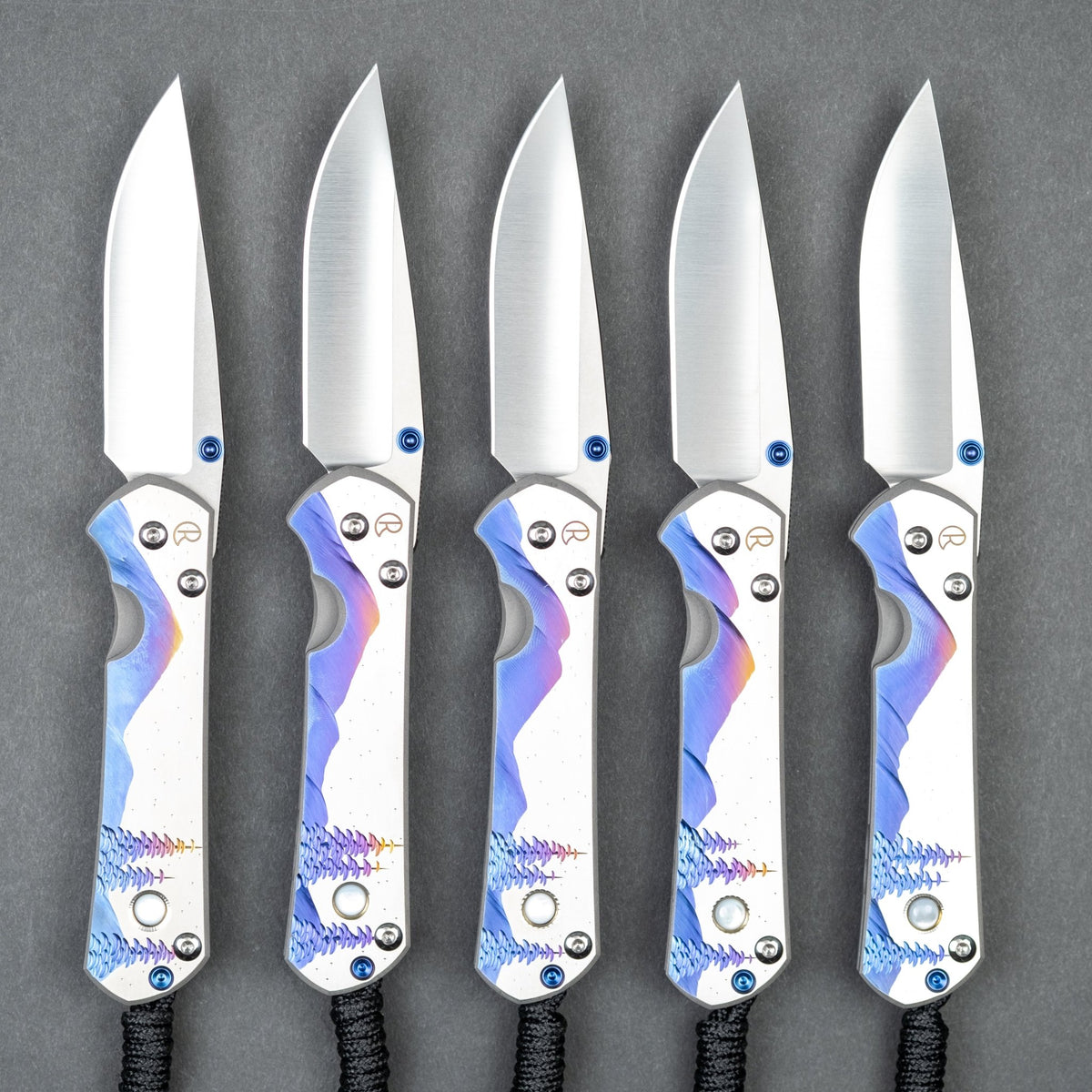 Chris Reeve Small Sebenza 31 Night Sky Unique Graphic w/ Drop Point Blade - URBAN EDC®
