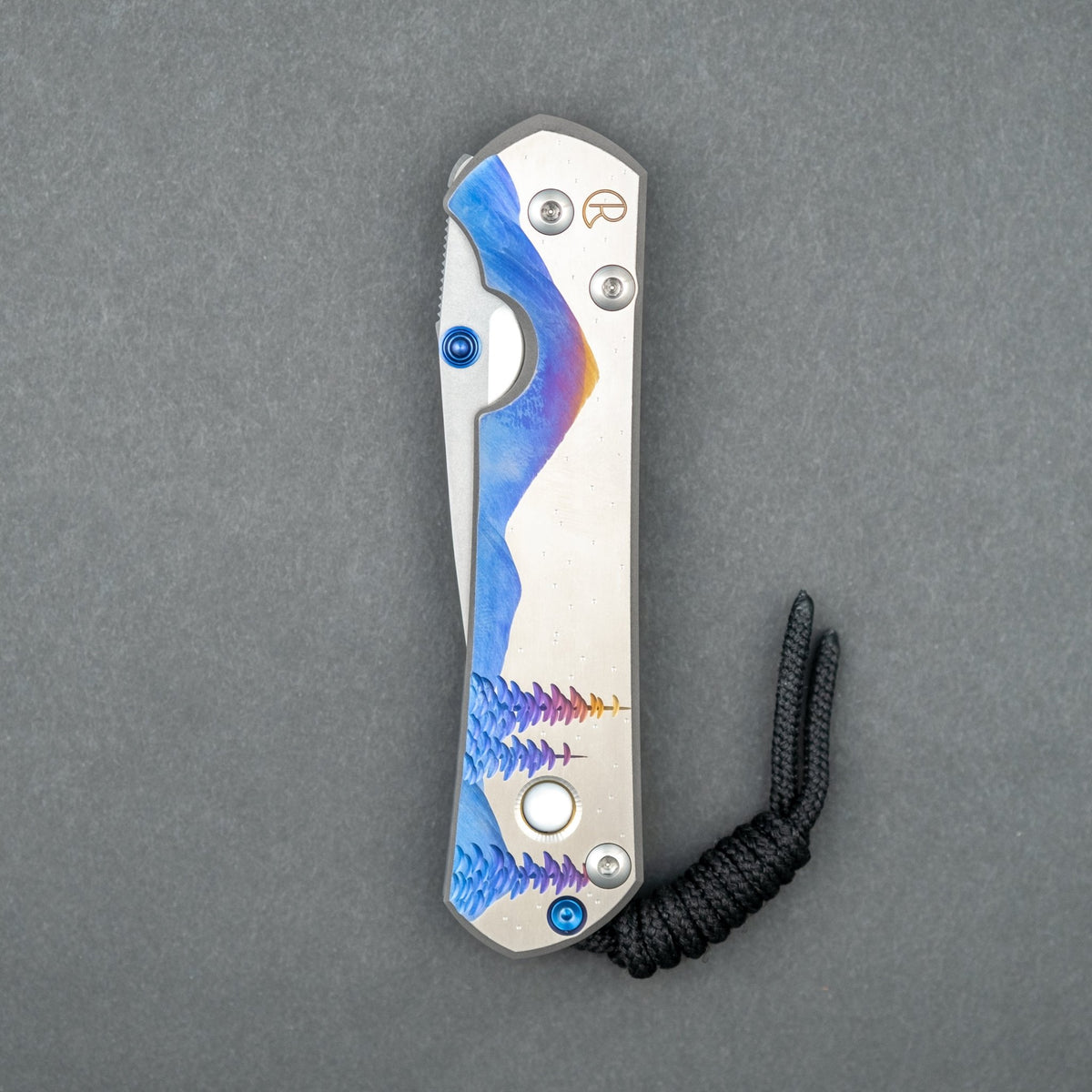Chris Reeve Small Sebenza 31 Night Sky Unique Graphic w/ Drop Point Blade - URBAN EDC®