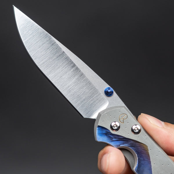 Chris Reeve Small Sebenza 31 Night Sky Unique Graphic w/ Drop Point Blade - URBAN EDC®