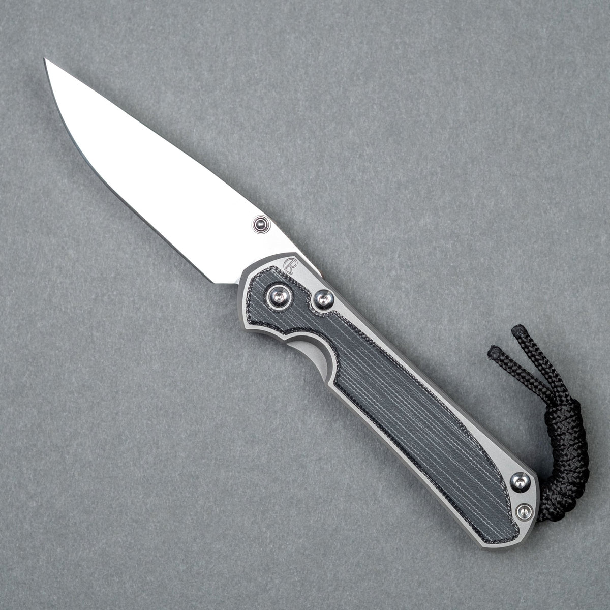 Chris Reeve Small Sebenza 31 Polished Drop Point - Black Canvas Micarta - URBAN EDC®