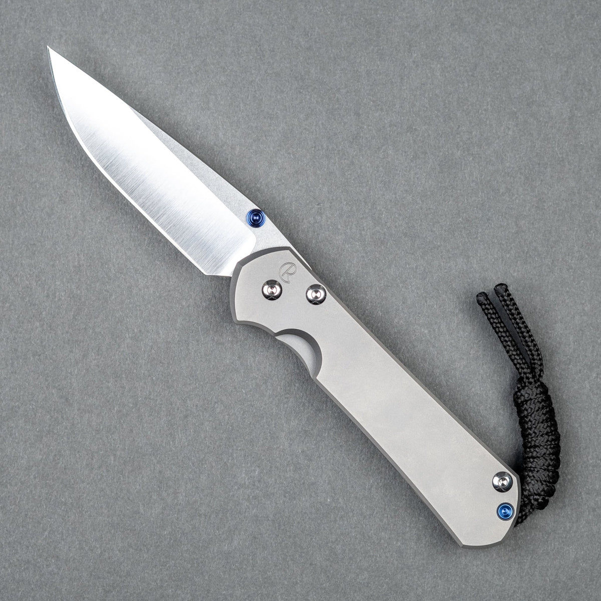Chris Reeve Small Sebenza 31 Polished Drop Point - Glass Blasted Titanium - URBAN EDC®