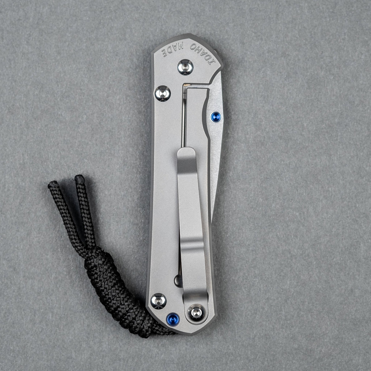Chris Reeve Small Sebenza 31 Polished Drop Point - Glass Blasted Titanium - URBAN EDC®