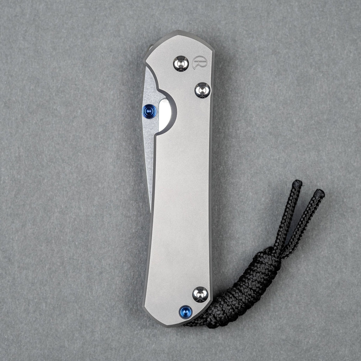 Chris Reeve Small Sebenza 31 Polished Drop Point - Glass Blasted Titanium - URBAN EDC®