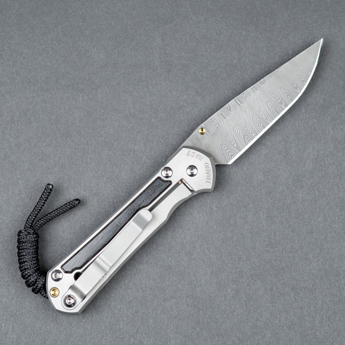 Chris Reeve Small Sebenza 31 w/ Bog Oak Inlay & Ladder Damascus - URBAN EDC®