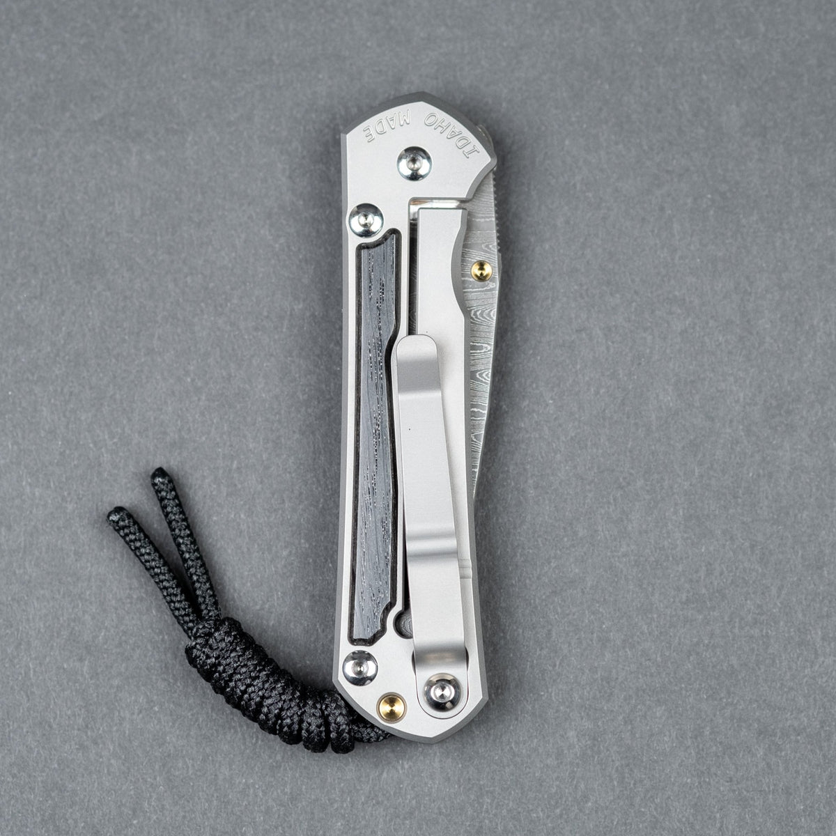 Chris Reeve Small Sebenza 31 w/ Bog Oak Inlay & Ladder Damascus - URBAN EDC®