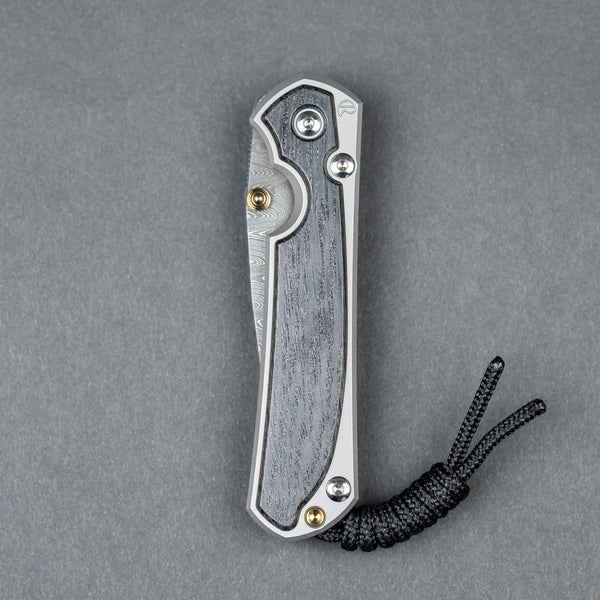 Chris Reeve Small Sebenza 31 w/ Bog Oak Inlay & Ladder Damascus - URBAN EDC®